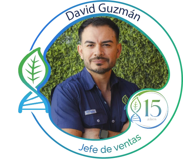 David Guzmán, Jefe de Ventas de Ecokhemia