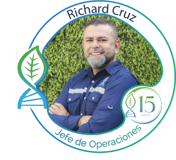 Richard Cruz, Jefe de Operaciones de Ecokhemia